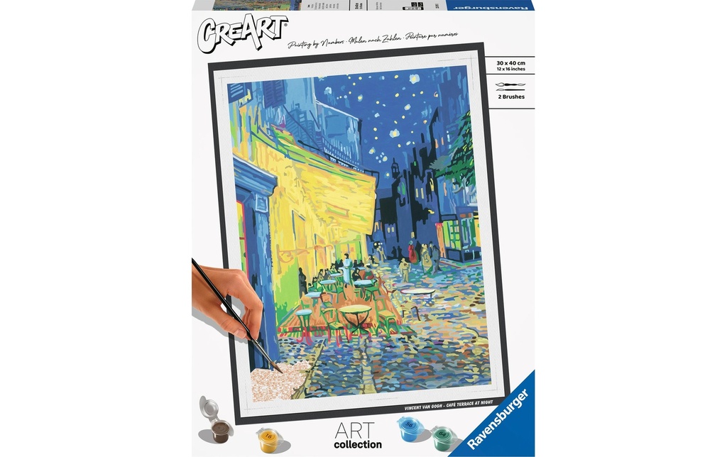 Ravensburger Peinture avec chiffres V.Gogh Café Terrace at Night
