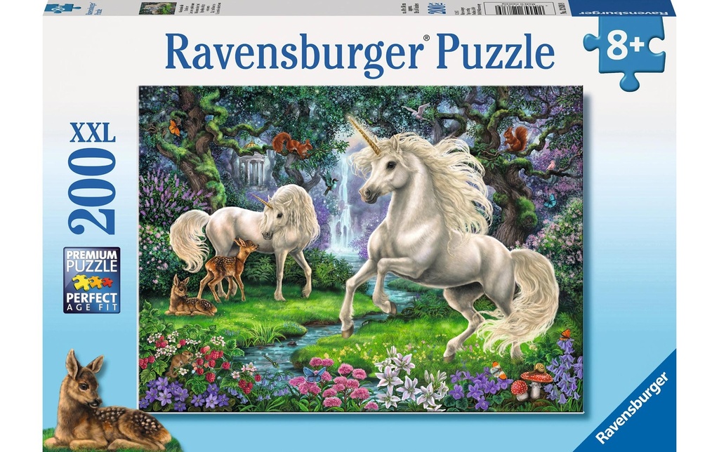 Ravensburger Puzzle Licornes mystérieuses 200 pièces XXL