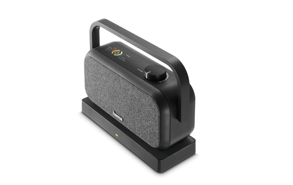 Hama Haut-parleur portable, TV, station 2.4 GHz, Bluetooth, stéréo