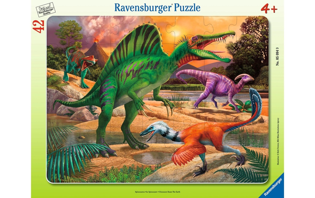 Ravensburger Puzzle Spinosaurus 42 pièces