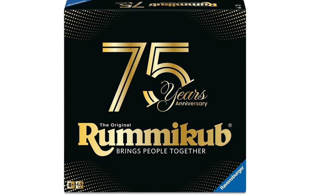 Ravensburger Jeux pour la famille Rummikub 75e anniversaire