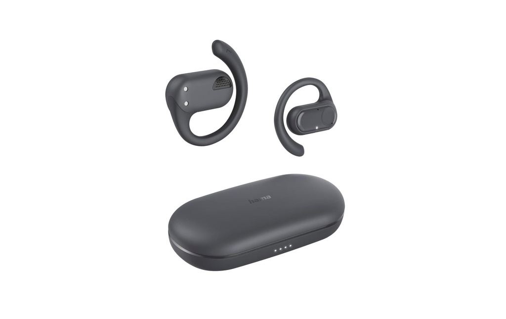Hama Casque à oreilles ouvertes Spirit Open Bluetooth OWS True Wireless noir