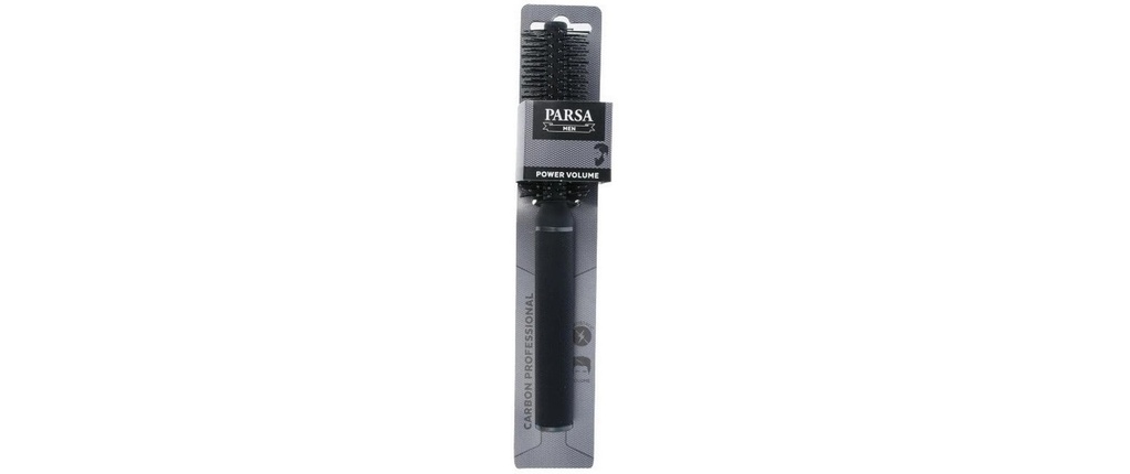 Parsa Beauty Brosse à cheveux Volume de puissance rond Noir