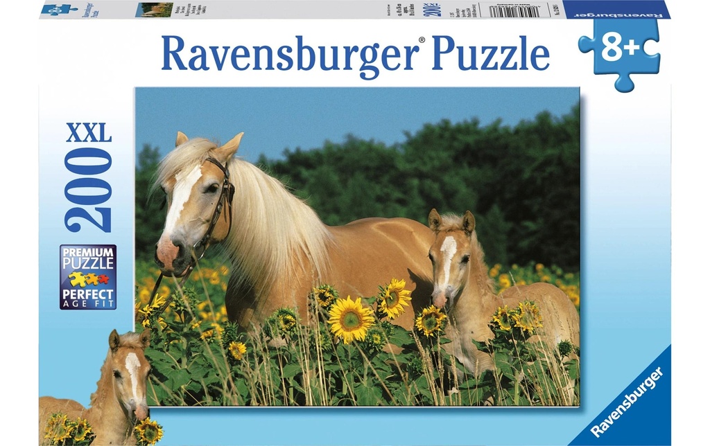 Ravensburger Puzzle Le bonheur des chevaux 200 pièces XXL