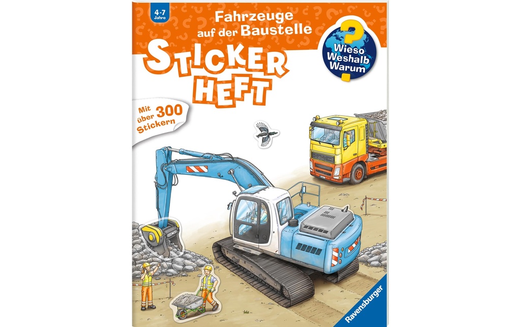 Ravensburger Livres pratiques pour enfants Véhicules sur le chantier