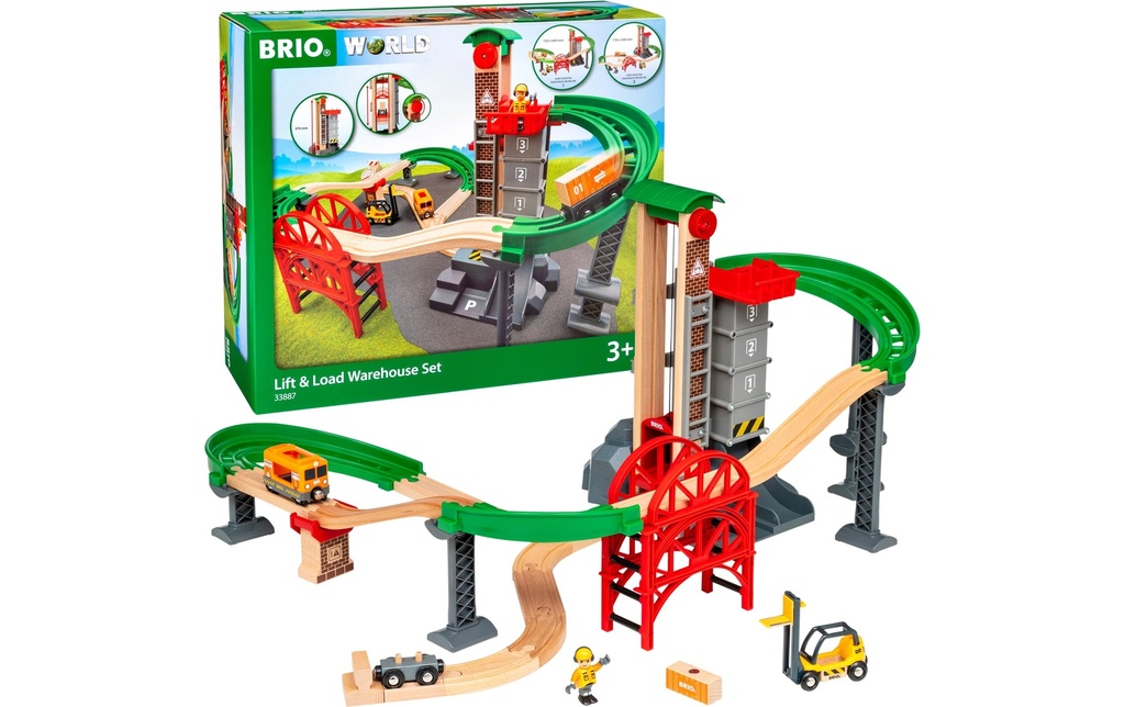 BRIO Grand ensemble d'entrepôt Ascenseur