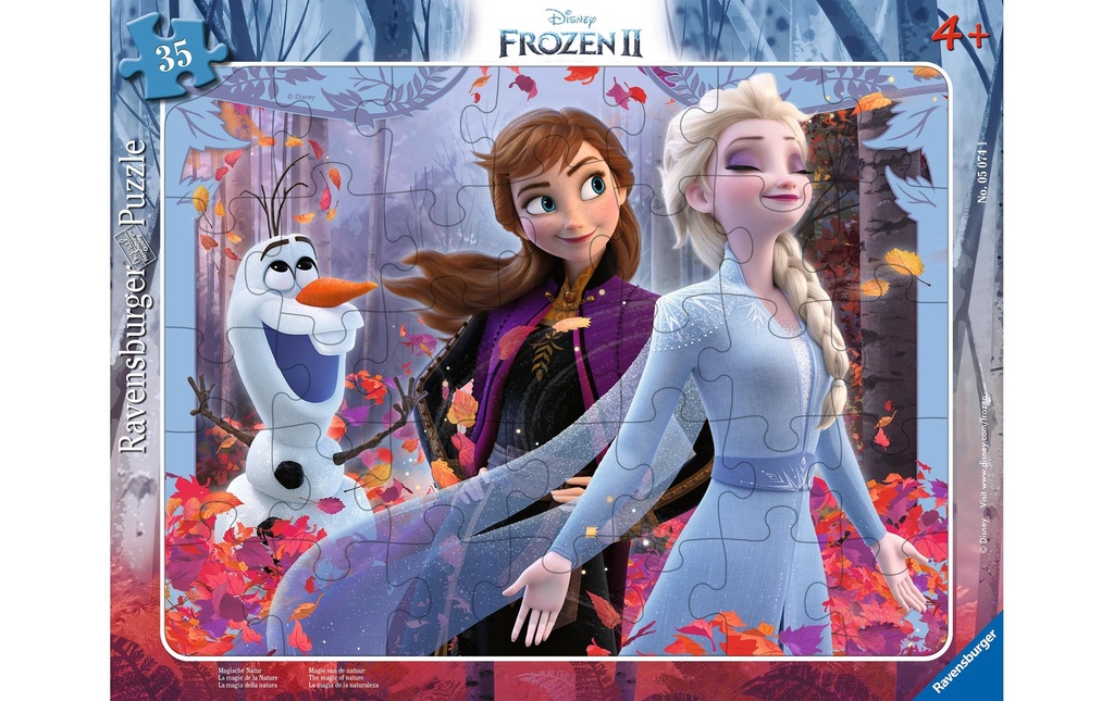 Ravensburger Puzzle La nature magique 35 pièces