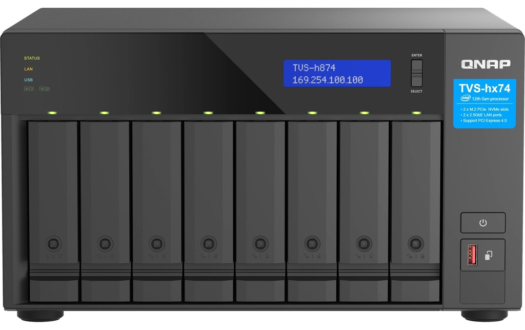 QNAP NAS TVS-h874-i5-32G 8-bay