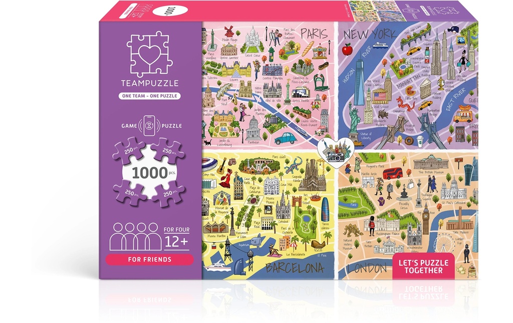 Teampuzzle Puzzle City Trip