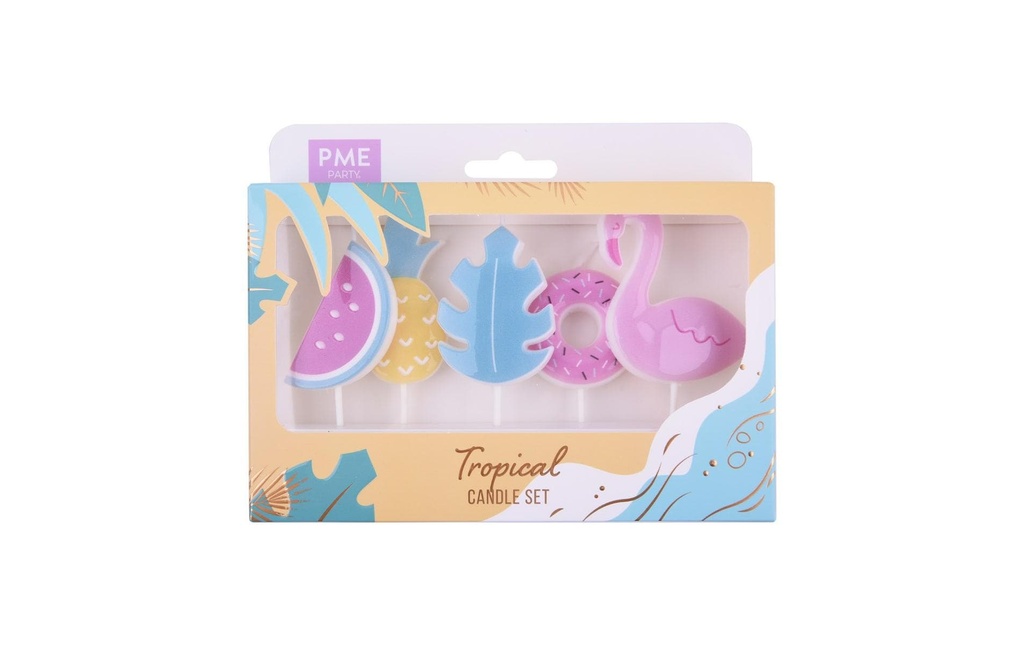 PME Bougie Tropical, 5 pièces