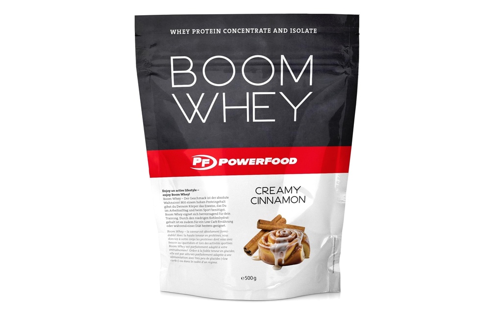 PowerFood Poudre Whey Crème/Cannelle 500 g