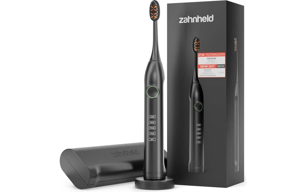 Zahnheld Brosse à dents Gero G3 Noir