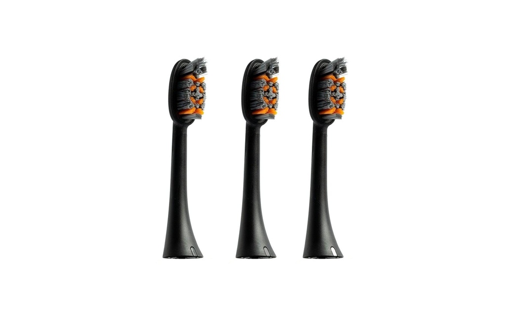 Zahnheld Brosse de rechange Pro-X Clean Noir 3 Pièce/s
