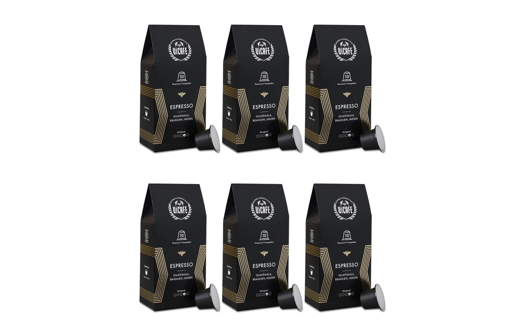 Vicafe Capsules d'espresso 6 x 10 gélules