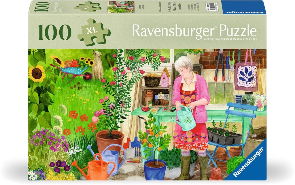 Ravensburger Puzzle Jardinage 100 pièces XL
