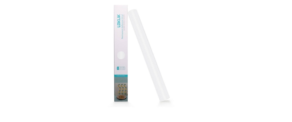 LOKLIK Film pour traceur Basic 30.5 x 1200 cm, 1 Pièce/s, Blanc
