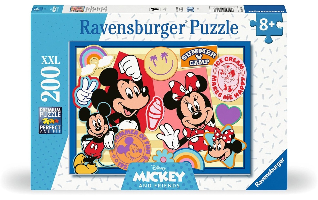 Ravensburger Puzzle En route avec Mickey et Minnie 200 pièces