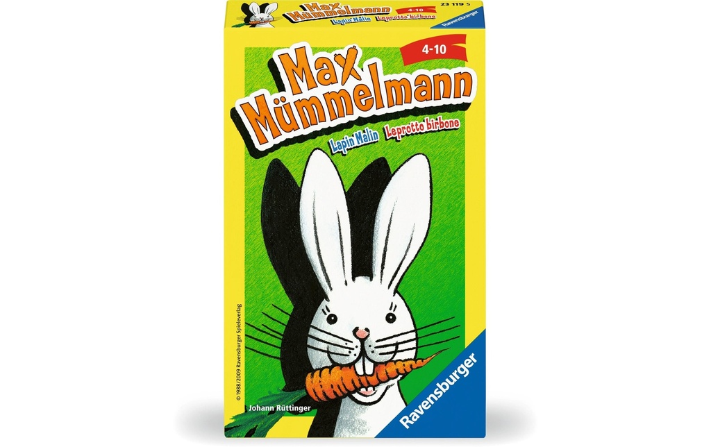 Ravensburger Jeux d’enfant Max Mümmelmann Collecter une famille de lapins