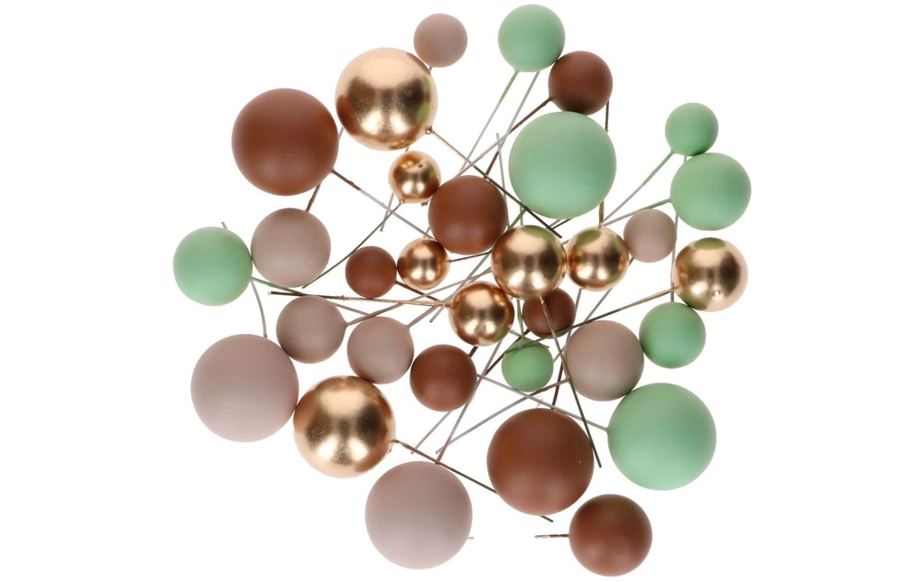 BackshopSchweiz Set de fiches Simply Making Bubbles, Tons terre