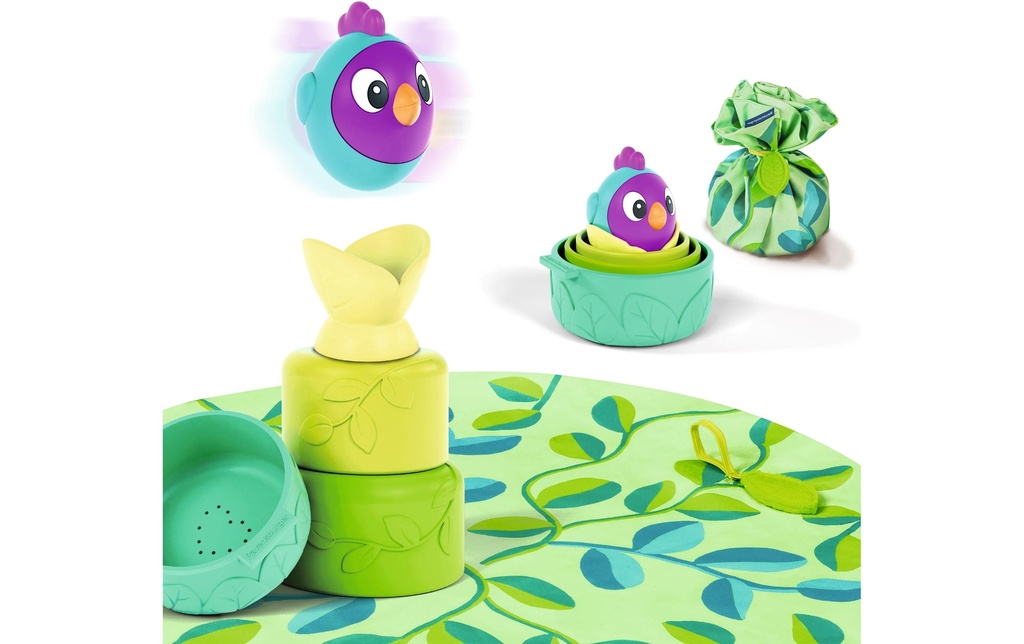 play+ Puzzle à empiler bébé Nid d'oiseau