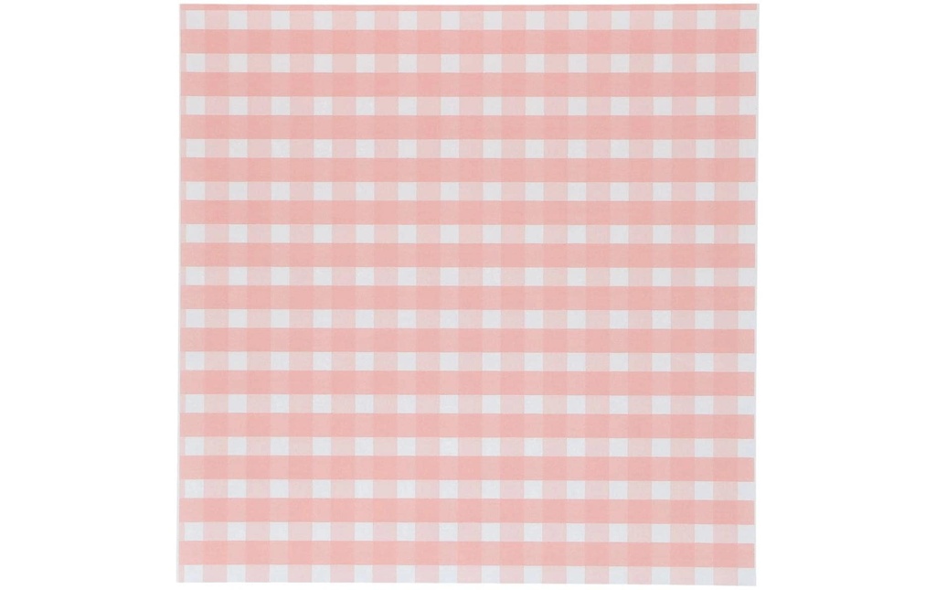 BackshopSchweiz Papier à insérer Simply Making Bento Box, Rose / carreau, 50 pièces