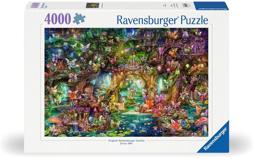 Ravensburger Puzzle Le monde caché des fées 4000 pièces