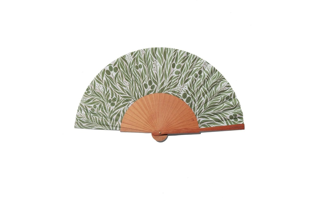 AFO - A FAN OF Éventail manuel- Mediterranean Soul 42 cm