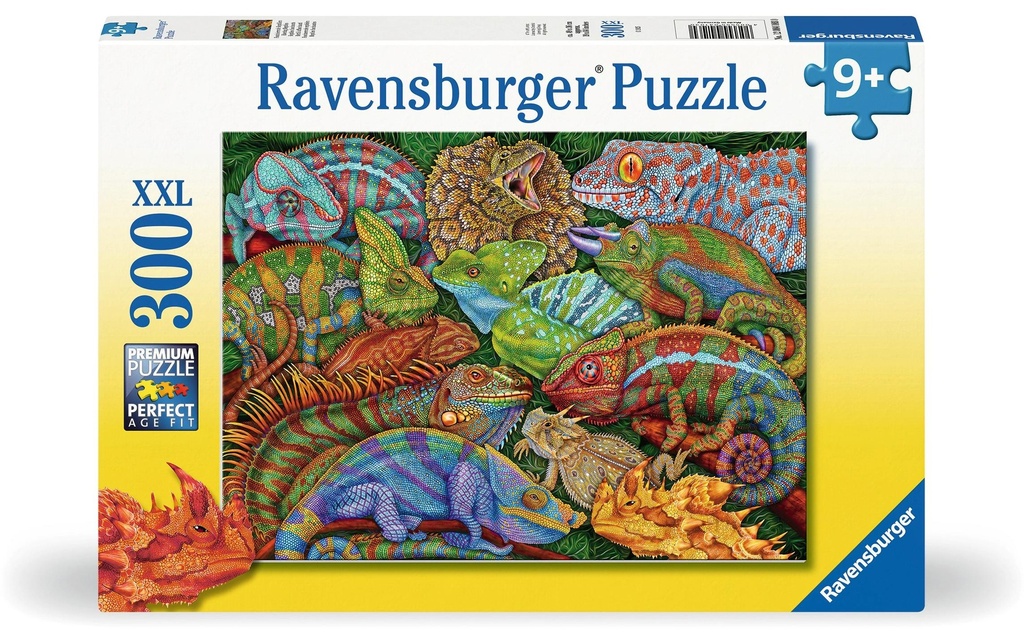 Ravensburger Puzzle Des reptiles fascinants 300 pièces XXL