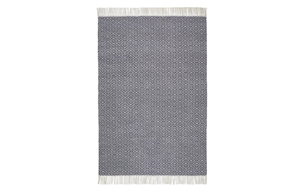 Urbanara Tapis Barota 140 x 200 cm, Gris bleu