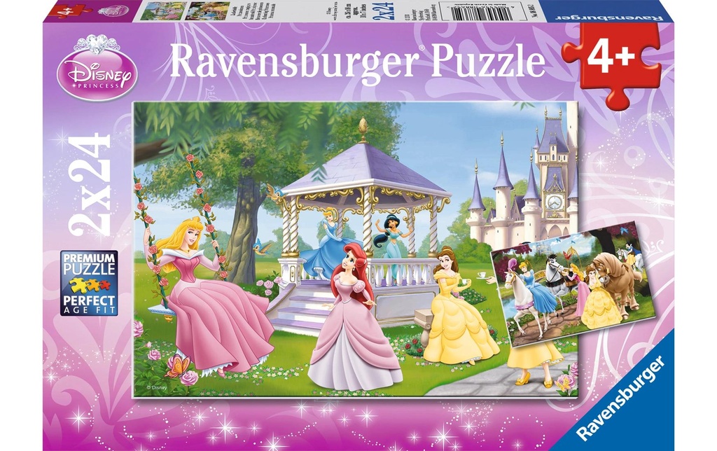 Ravensburger Puzzle Princesses enchantées 2 x 24 pièces