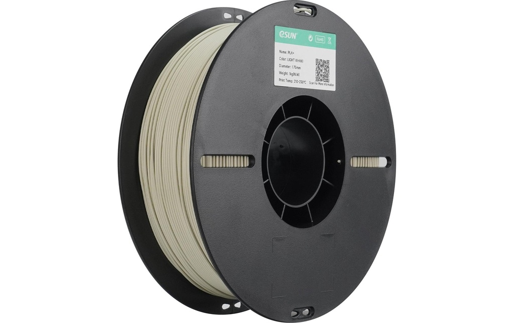eSun Filament PLA+ HS, kaki clair 1.75 mm 1 kg