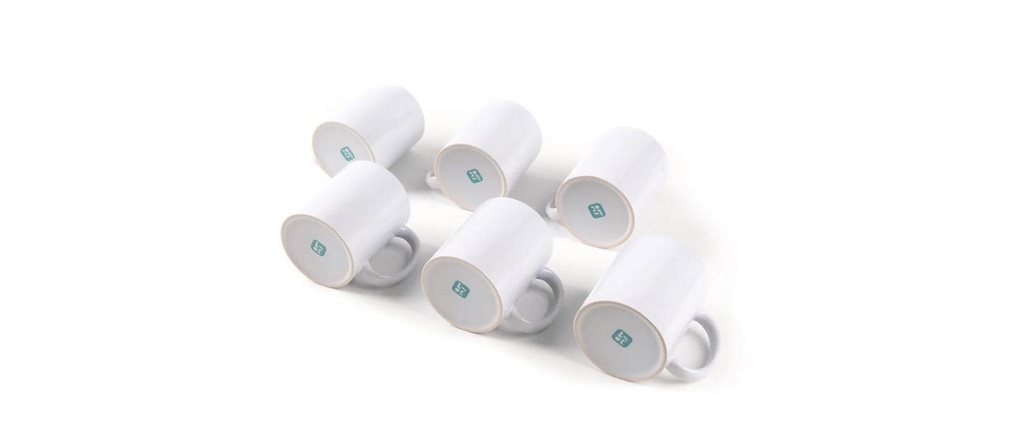 LOKLIK Tasses à sublimation Rohlin 6 Pièce/s