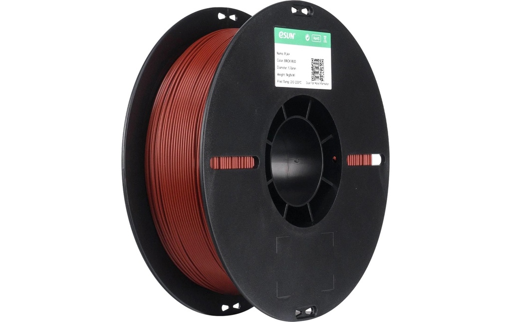 eSun Filament PLA+ HS, rouge brique 1.75 mm 1 kg