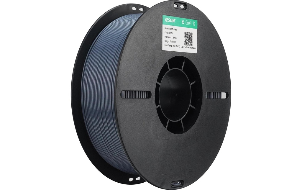 eSun Filament PETG-Basic, gris 1.75 mm 1 kg