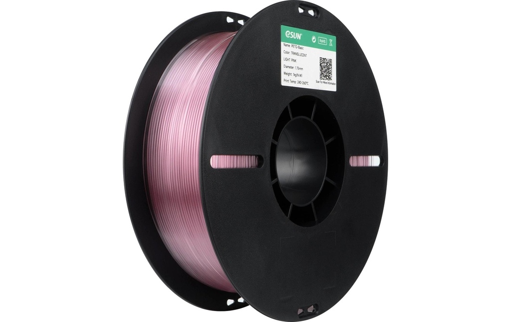 eSun Filament PETG-Basic, translucide 1.75 mm 1 kg