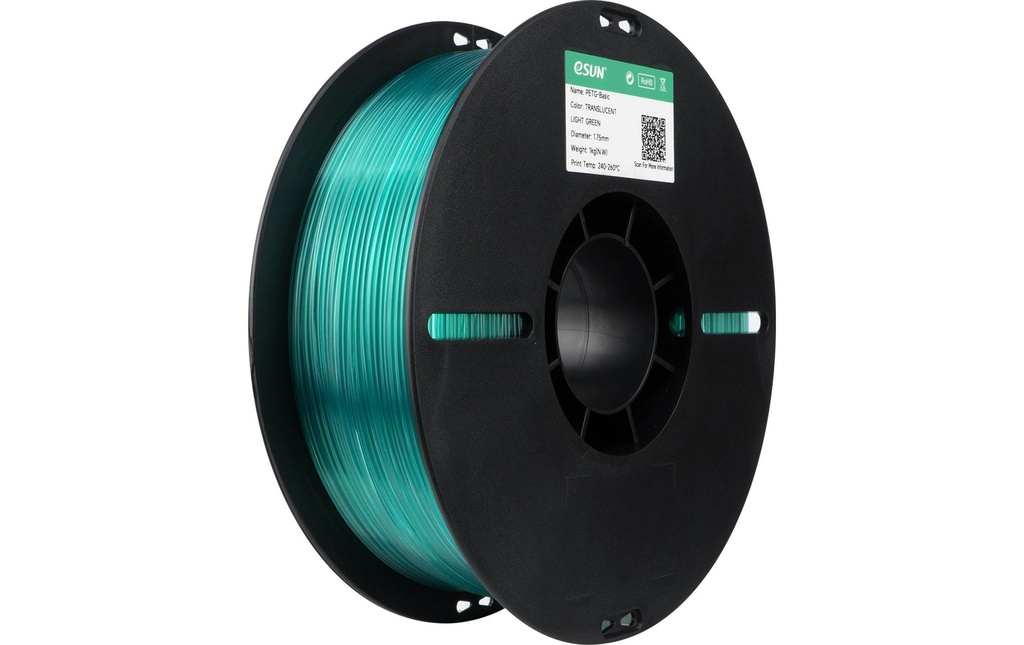 eSun Filament PETG-Basic, translucide 1.75 mm 1 kg