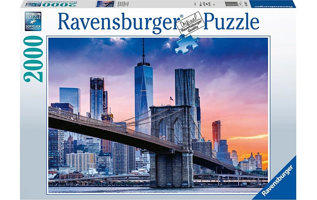 Ravensburger Puzzle De Brooklyn à Manhattan 2000 pièces