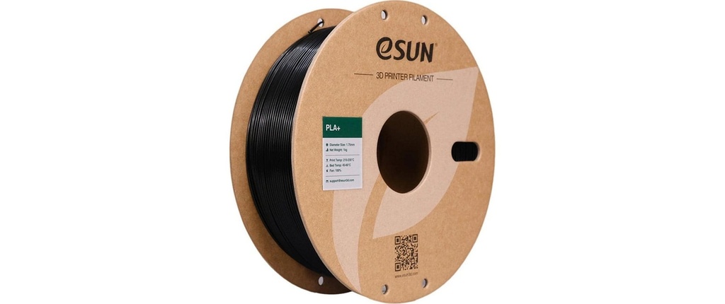 eSun Filament PLA+285, noir 2.85 mm 1 kg
