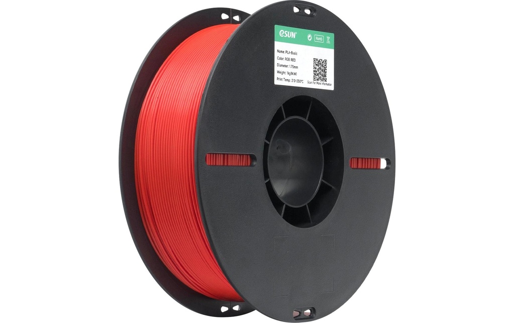 eSun Filament PLA Basic, rouge RGB 1.75 mm 1 kg