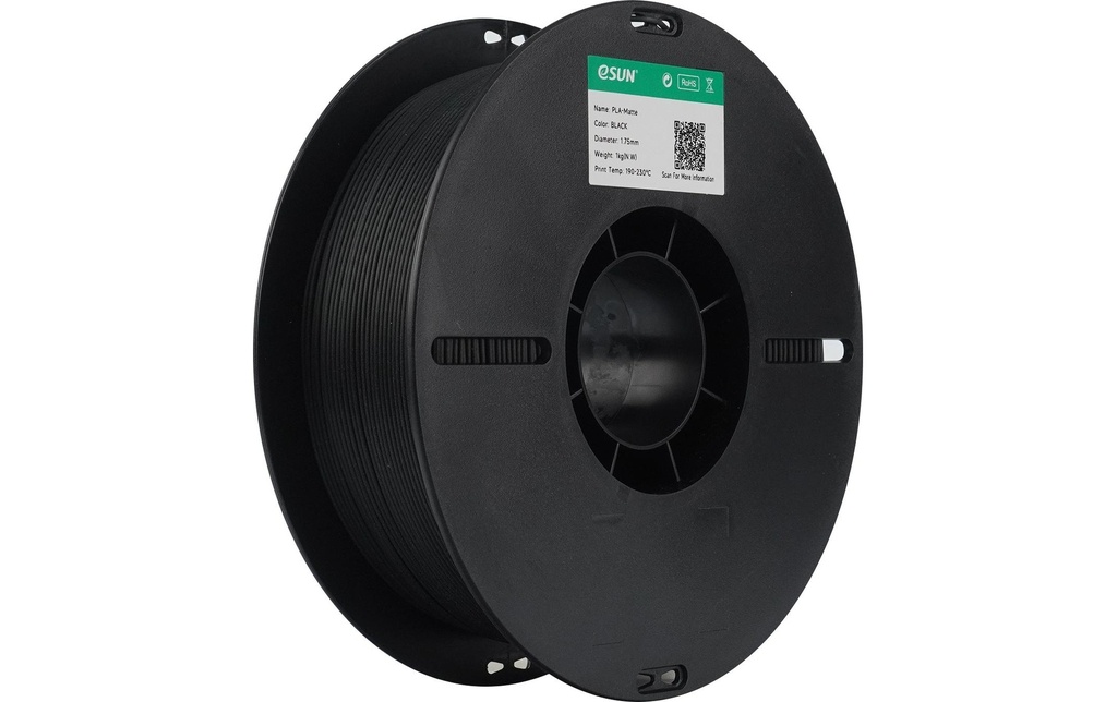 eSun Filament PLA MT, noir 1.75 mm 1 kg