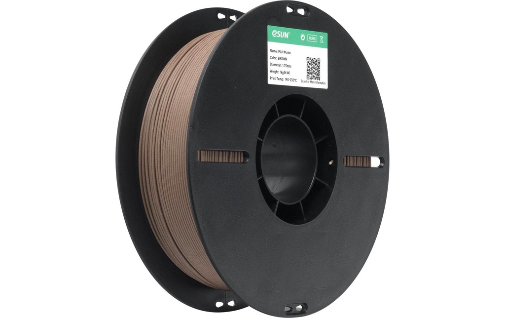 eSun Filament PLA MT, brun 1.75 mm 1 kg