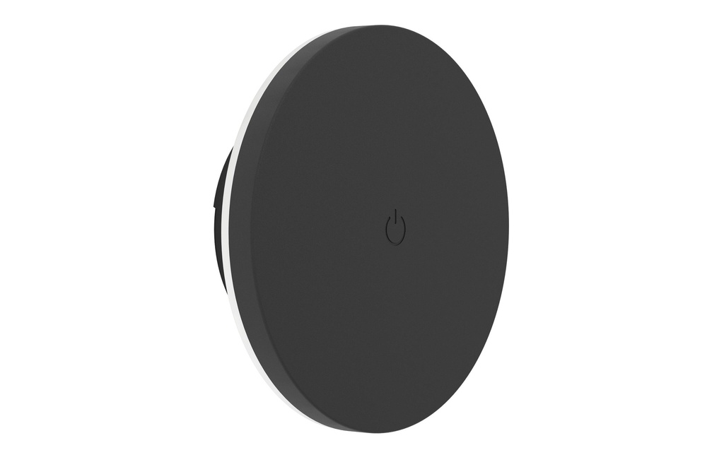 EGLO Leuchten VALGIANO Applique murale d'extérieur à batterie Ronde Ø150 Noir