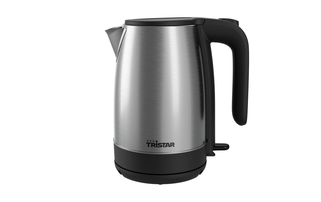 Tristar Bouilloire WK-1348 1.7 l, Noir/Argenté
