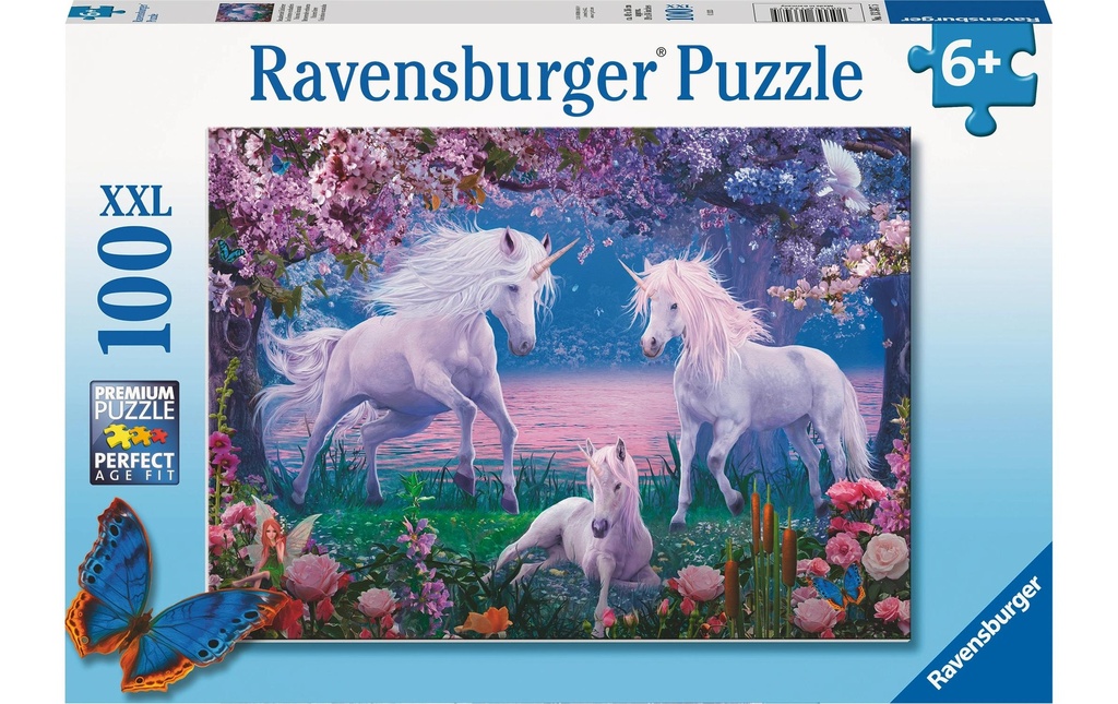 Ravensburger Puzzle Des licornes enchantées 100 pièces XXL