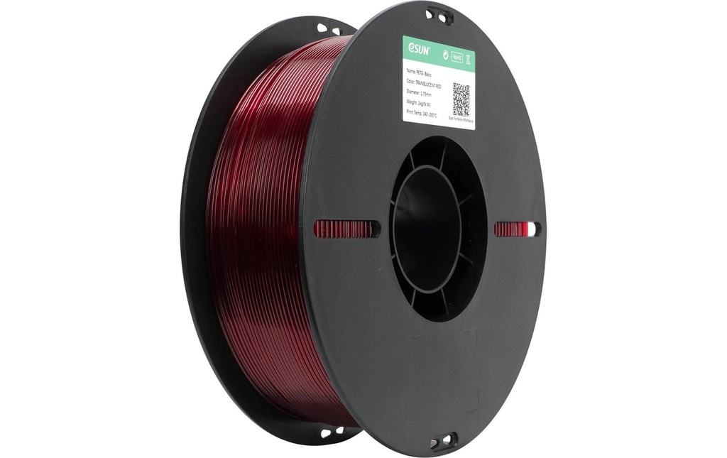 eSun Filament PETG-Basic, translucide 1.75 mm 1 kg