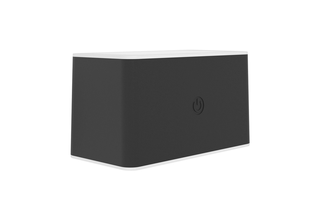 EGLO Leuchten VALGIANO Applique murale d'extérieur à batterie carrée LED Touch Noir
