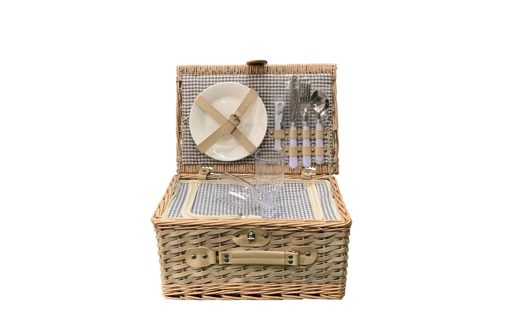 Dameco Panier de pique-nique pour 2 personnes 13 pièce(s)