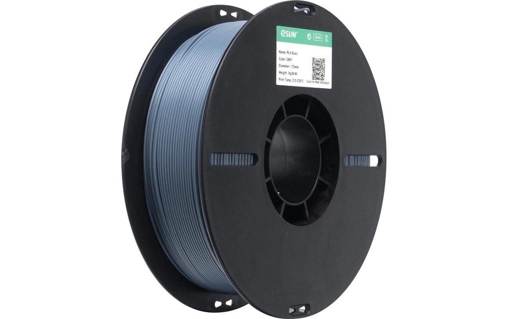 eSun Filament PLA Basic, gris 1.75 mm 1 kg