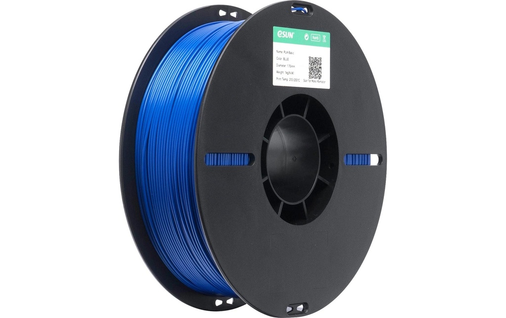 eSun Filament eSun, Filament , PLA Basic, Bleu 1.75 mm 1 kg