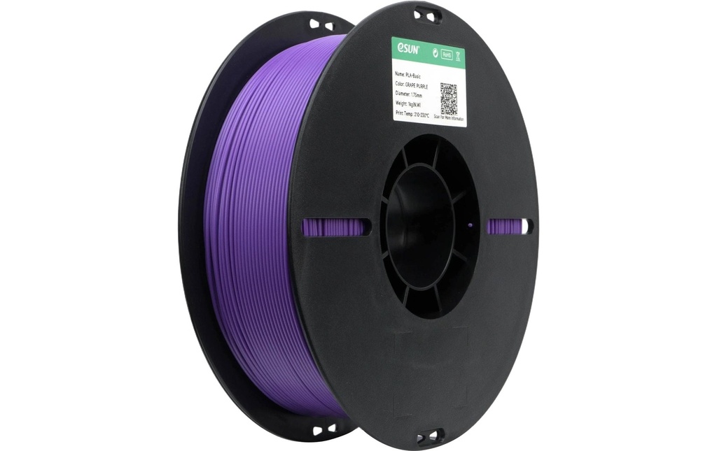 eSun Filament PLA Basic, violet raisin 1.75 mm 1 kg